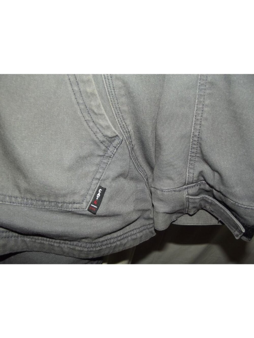 Ariat Jacket Mens 3XL Gray Flame Resistant DuraLight Stretch Canvas personalized - Picture 9 of 16